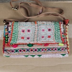 Multicolored fragonard purse